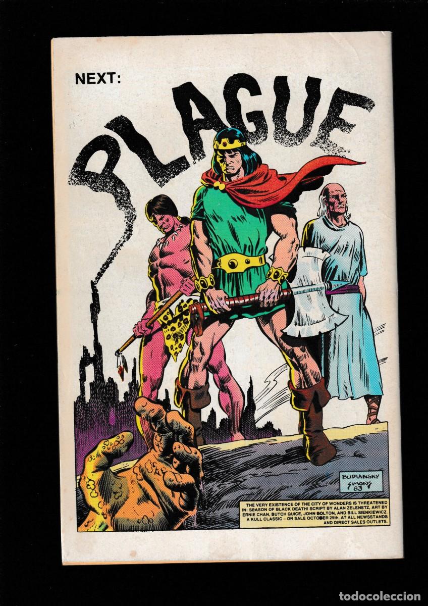 C&oacute;mics: KULL THE CONQUEROR 3 - MARVEL 1983 VFN / JOHN BUSCEMA - Foto 2