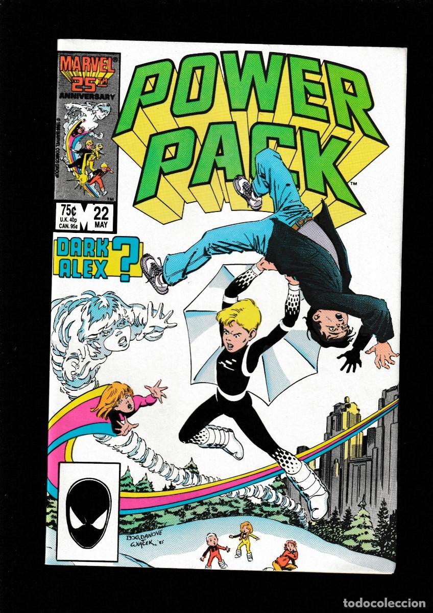 C&oacute;mics: POWER PACK 22 - MARVEL 1986 VFN/NM - Foto 1