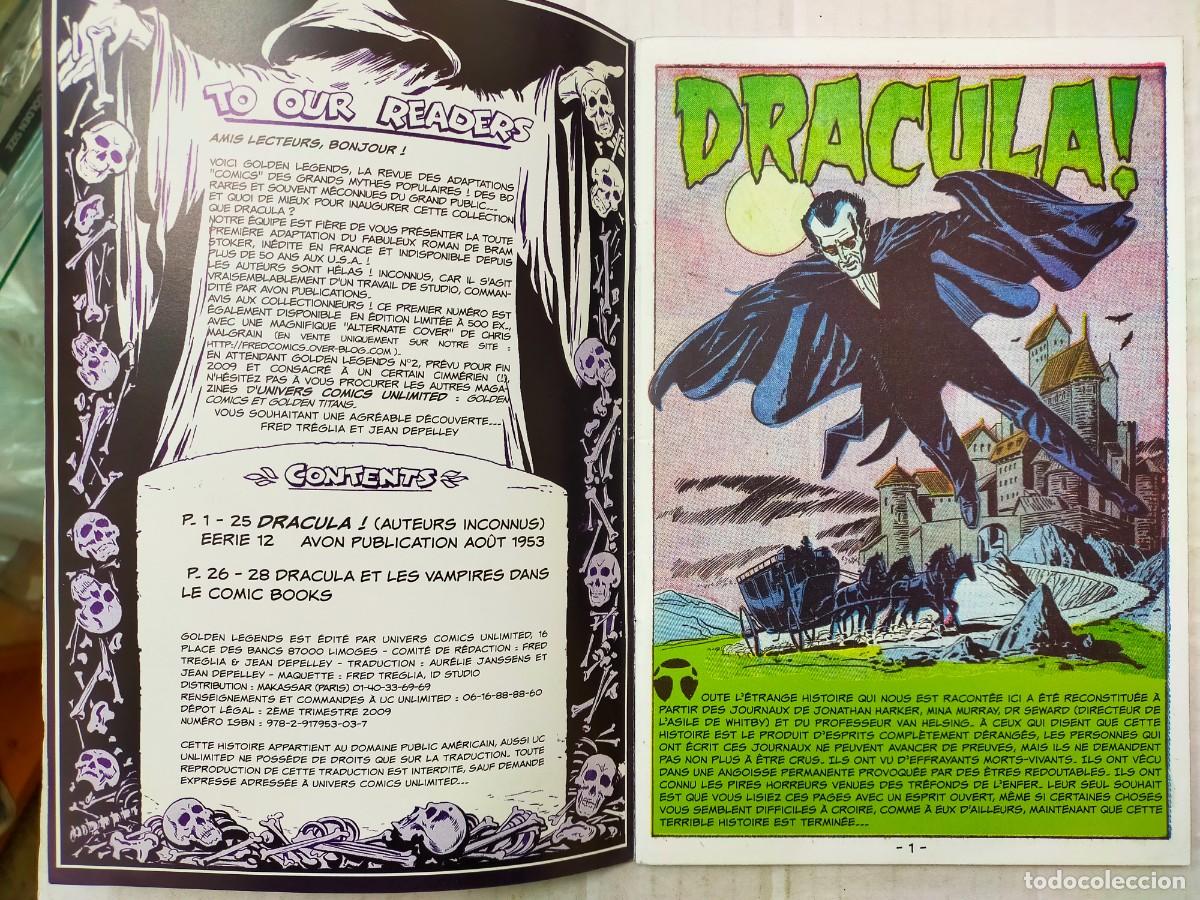 C&oacute;mics: BRAM STOKER&acute;S DRACULA. GOLDEN LEGENDS ( FRANC&Eacute;S ) - Foto 2