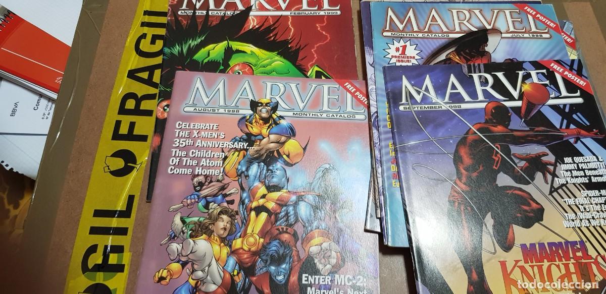 Fumetti: MARVEL MONTHLY CATALOG: LOTE # 1.2.3.4.5.6.7.8. en ingles