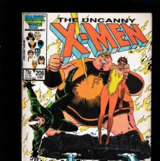 Cómics: UNCANNY X-MEN 206 - MARVEL 1986 FN/VFN / CLAREMONT & ROMITA JR