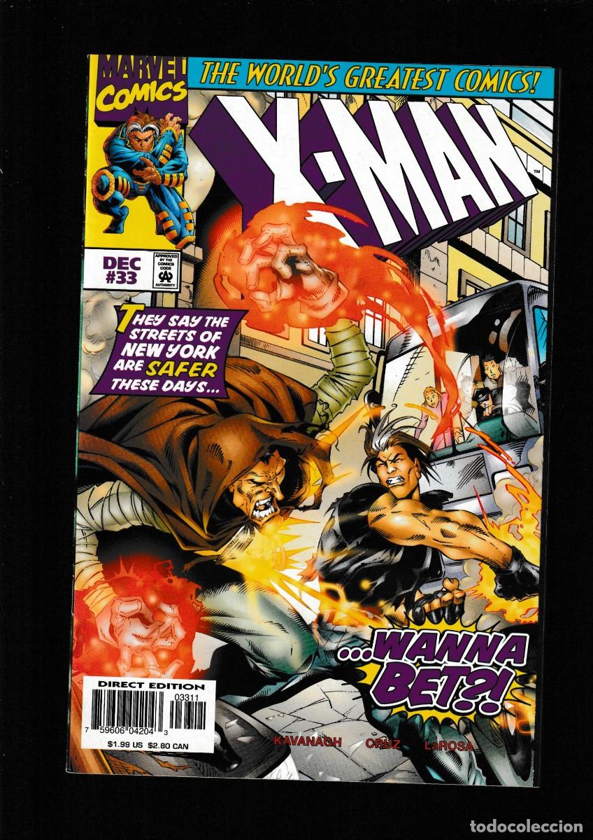 C&oacute;mics: X-MAN 33 - MARVEL 1997 VFN/NM - Foto 1
