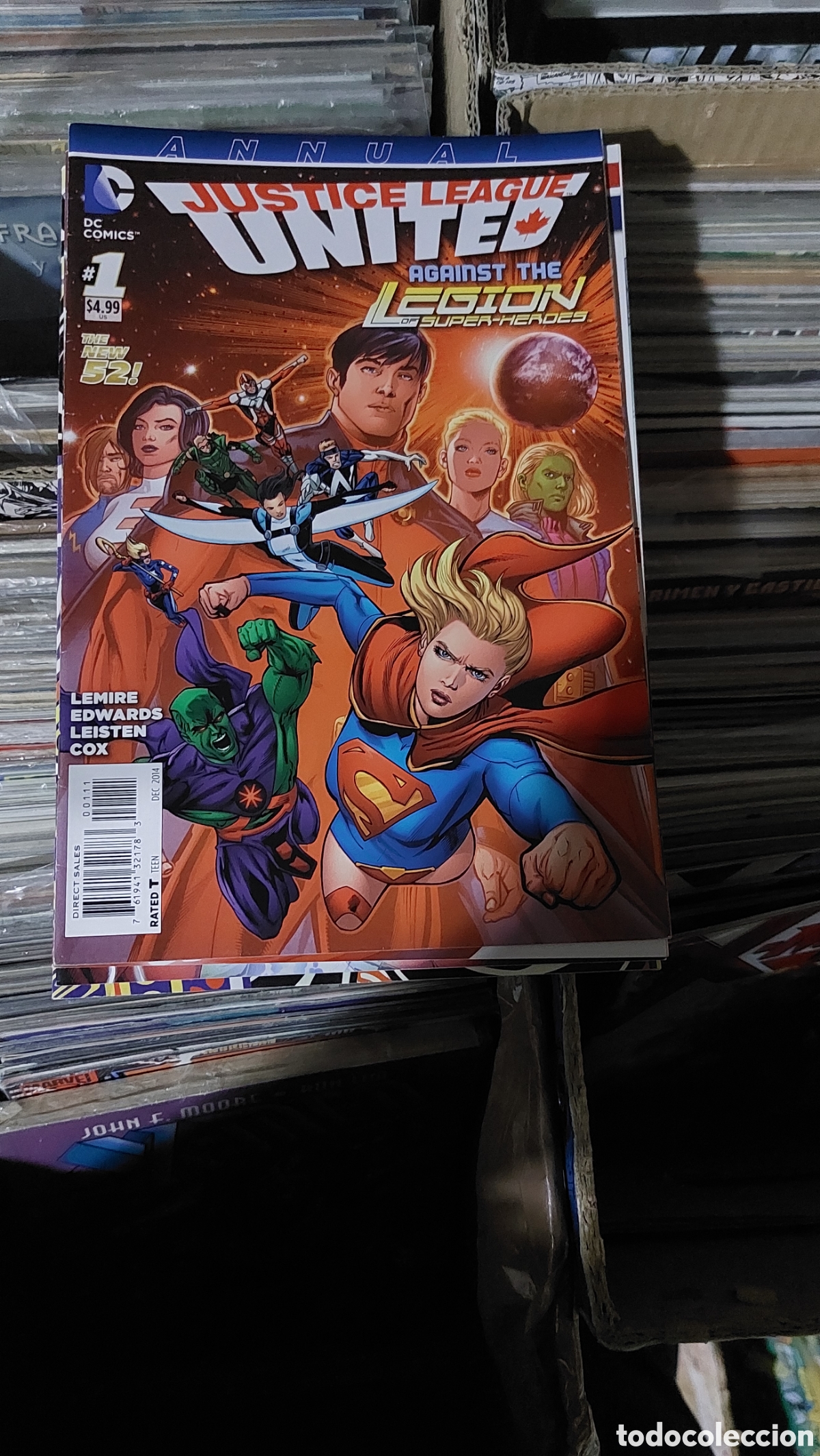 C&oacute;mics: Justice League United #1 (Dec 2014) - Foto 1