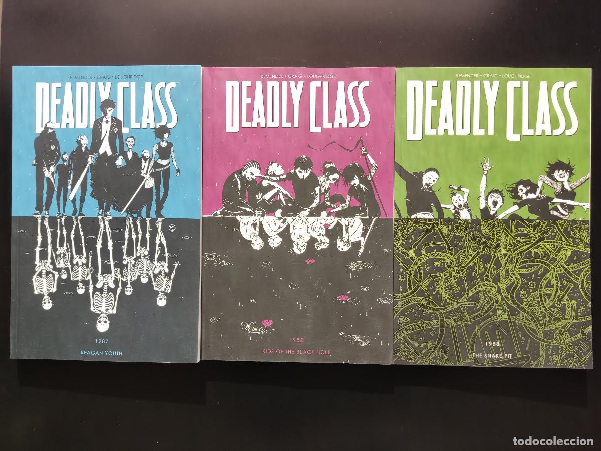 C&oacute;mics: Deadly Class TPB 1, 2 y 3 - Rick Remender - Wes Craig - Foto 2