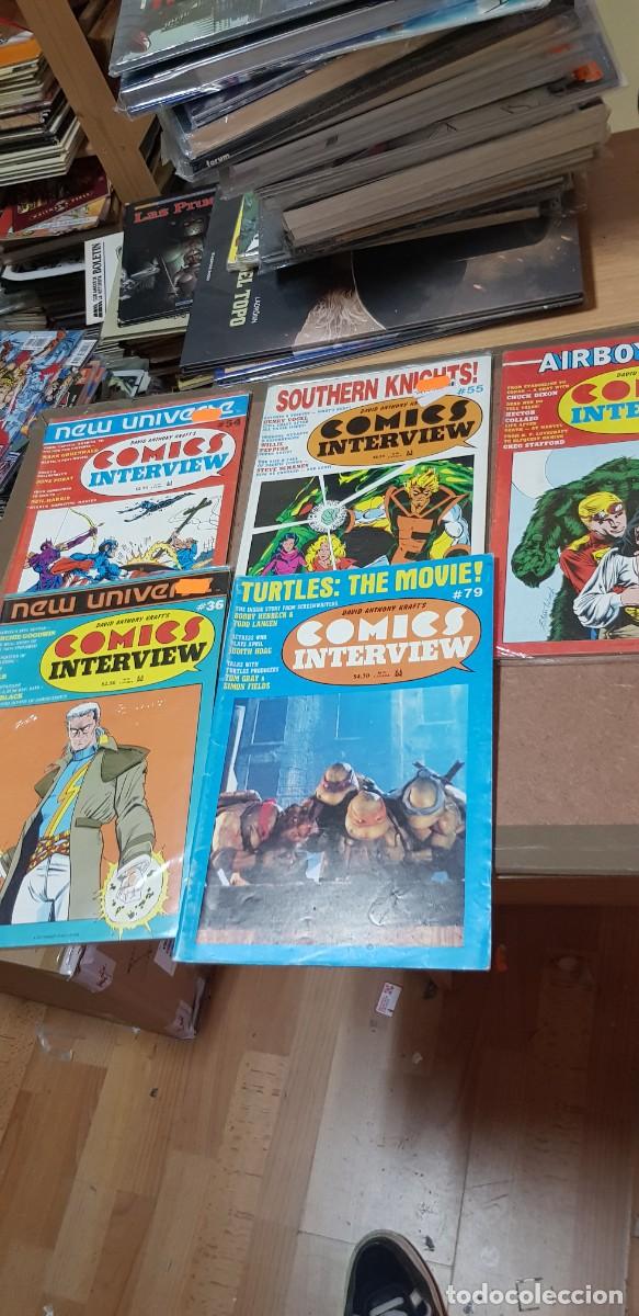 Comics: COMICS INTERVIEW MAGAZINE U.S.A ( lote 5 numeros ) EN INGLES ( MIRAR DESCRIPCI&Oacute;N)