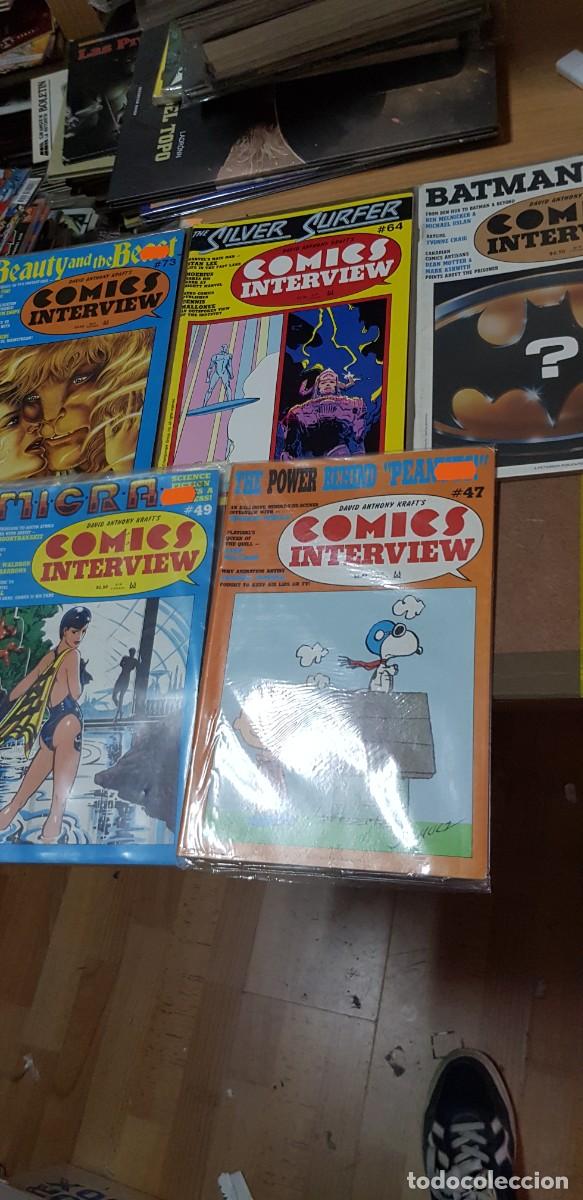 Comics: COMICS INTERVIEW MAGAZINE U.S.A ( lote 5 numeros ) EN INGLES ( MIRAR DESCRIPCI&Oacute;N)