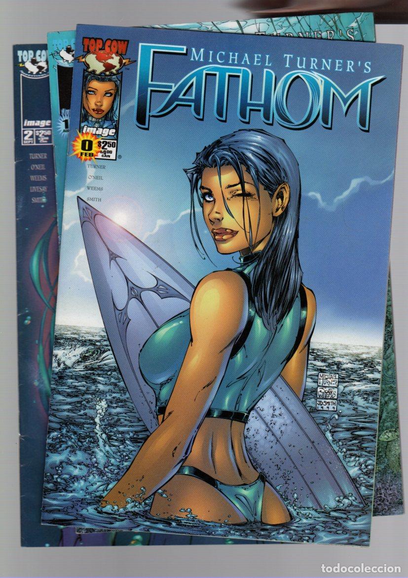 C&oacute;mics: FATHOM N&ordm; 0, 1 Y 2. IMAGE, 2000. EN INGLES - Foto 1