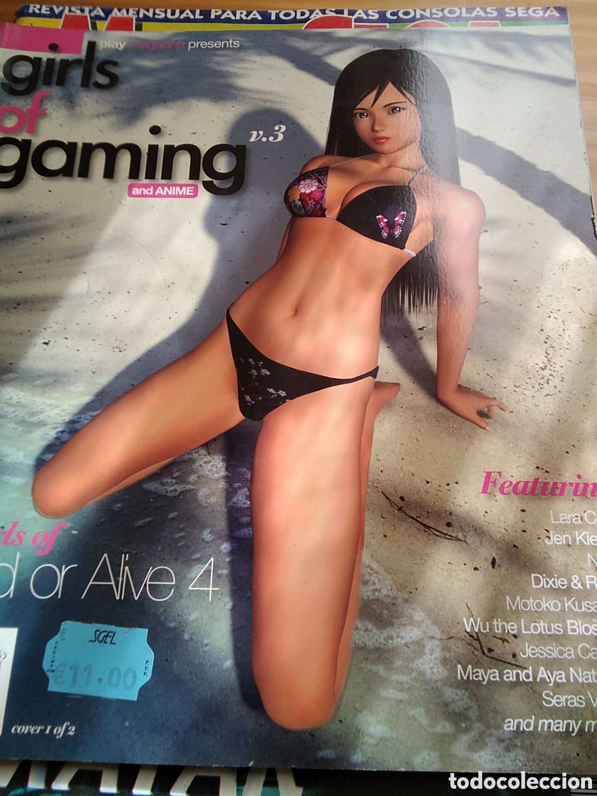 Fumetti: Girls of gaming y anime revista ilustraci&oacute;n americana chicas juegos consolas portada 1