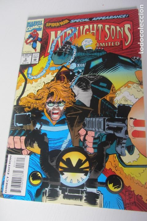 C&oacute;mics: MIDNIGHT SONS N&ordm; 3 MARVEL ORIGINAL USA sdx65 - Foto 1