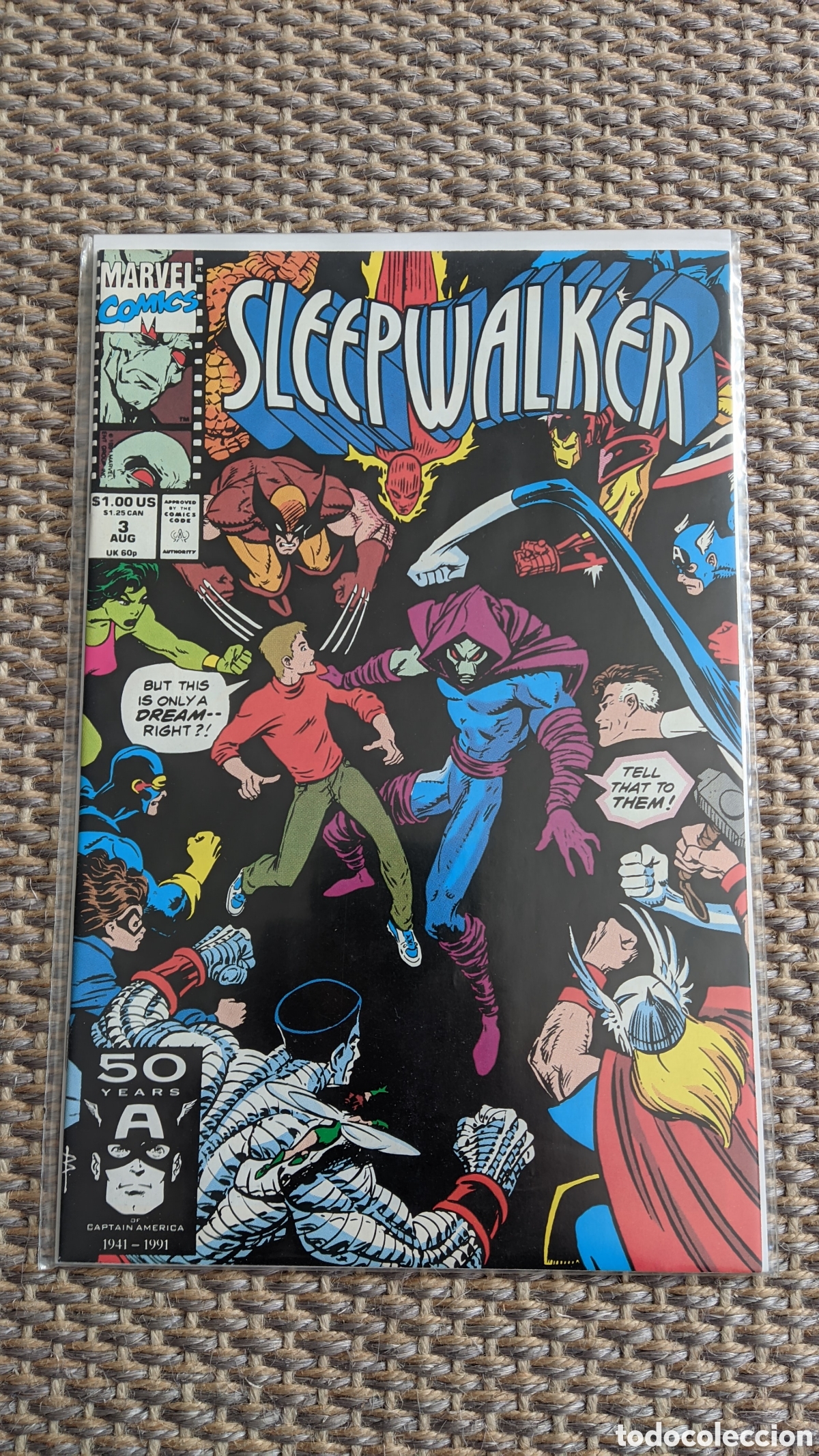 Comics : Sleepwalker 3 Marvel 1991