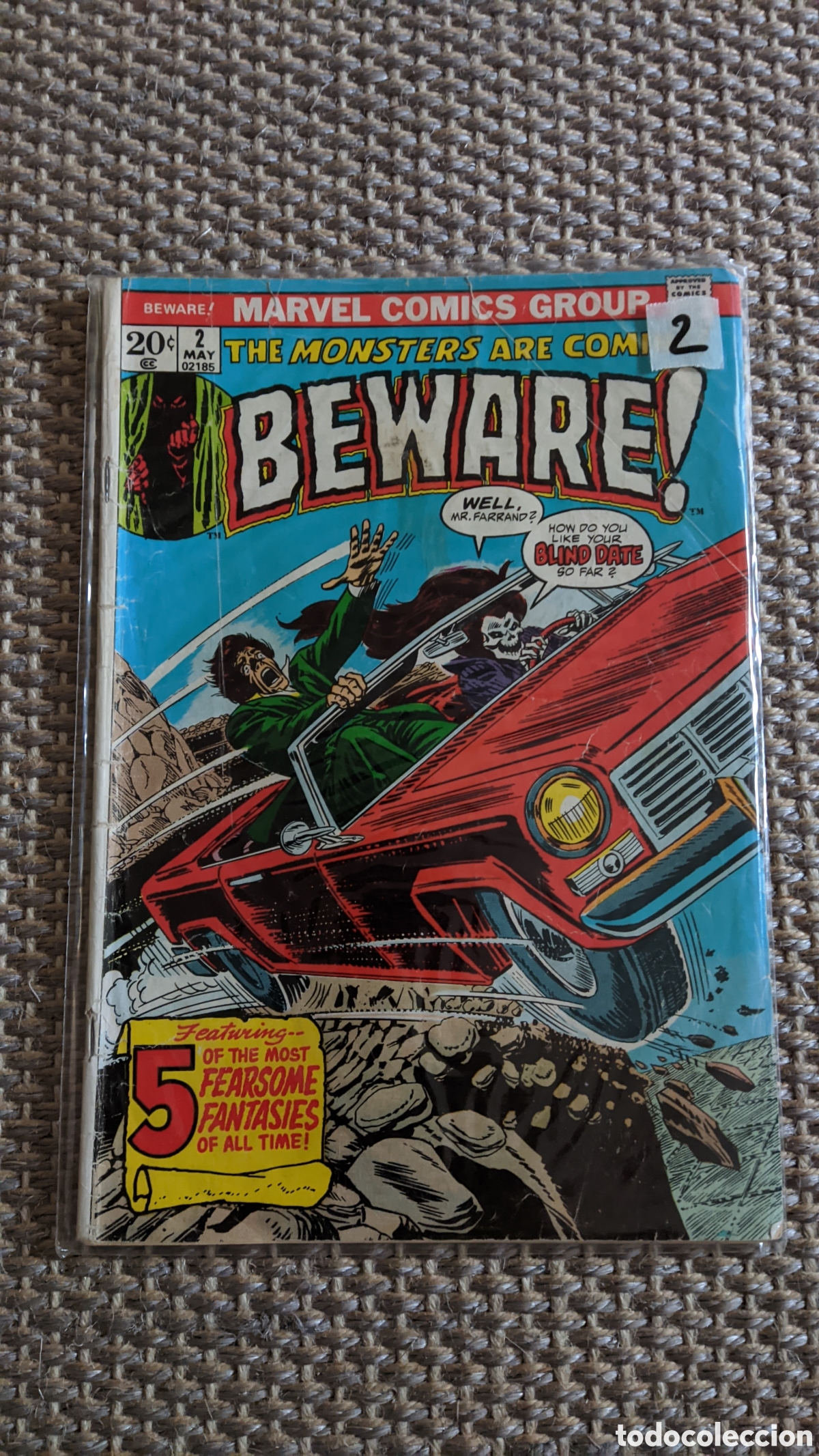 Comics: Beware 2 Marvel 1973