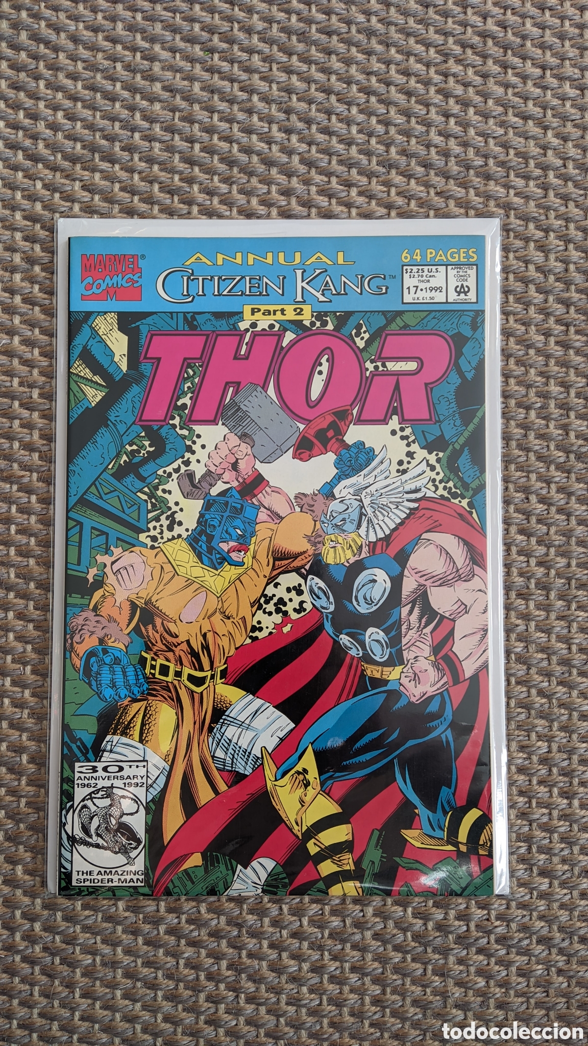 C&oacute;mics: Thor Annual 17 Marvel 1992 - Foto 1