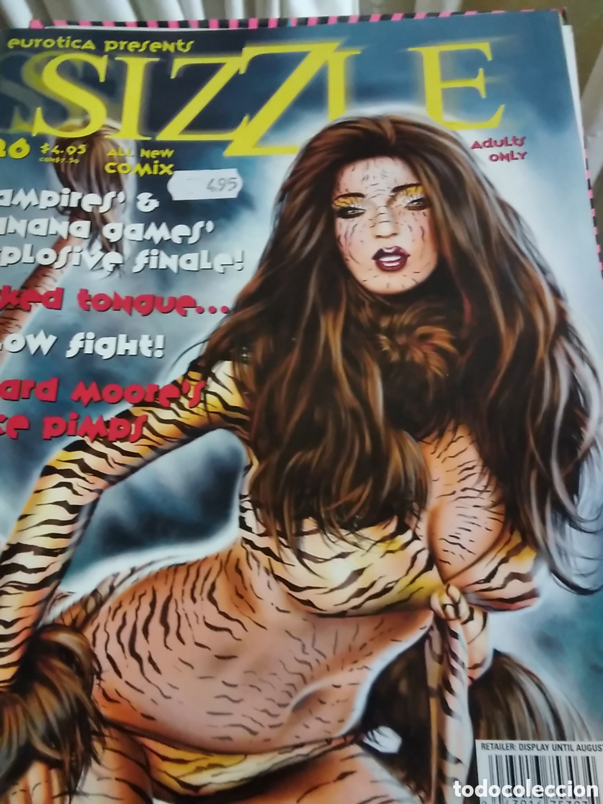 Comics: Sizzle comic americano sexo para adultos n&uacute;mero 26 a&ntilde;o 2005
