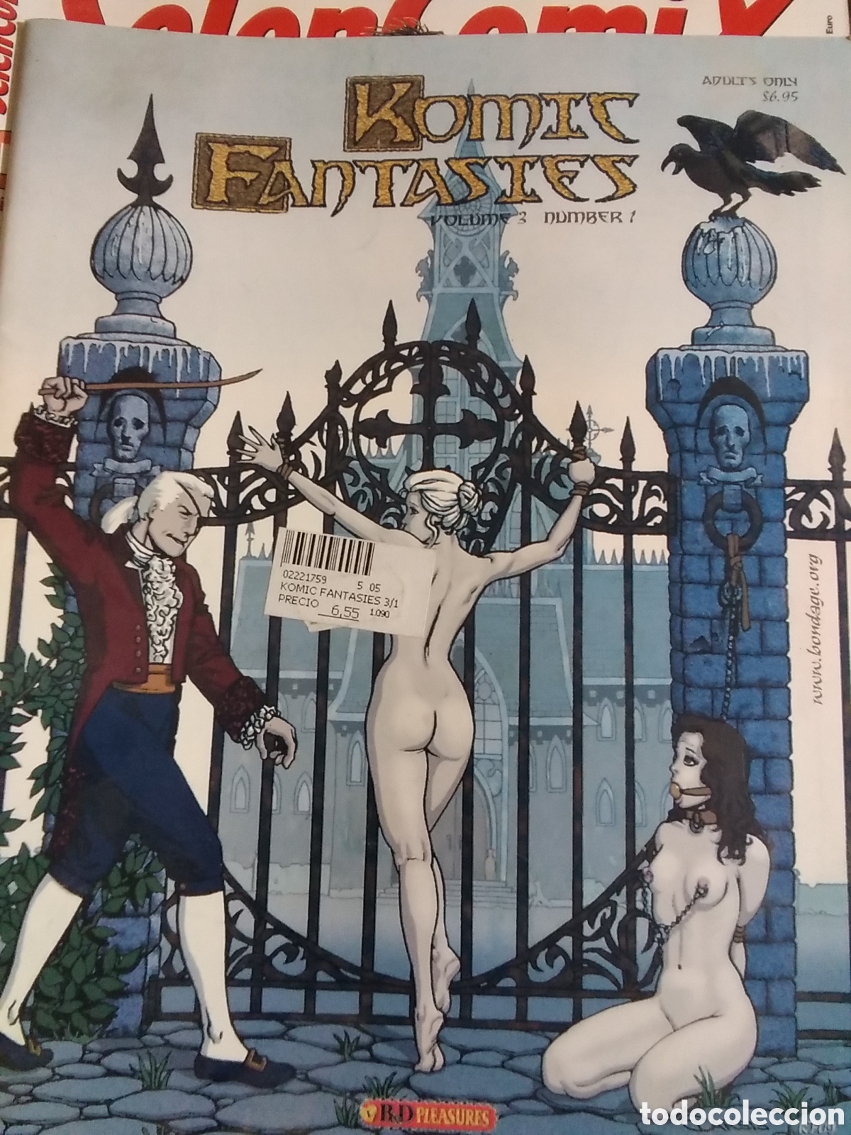 Comics: Komic fantas&iacute;es comic sadomasoquista americano a&ntilde;o 2001