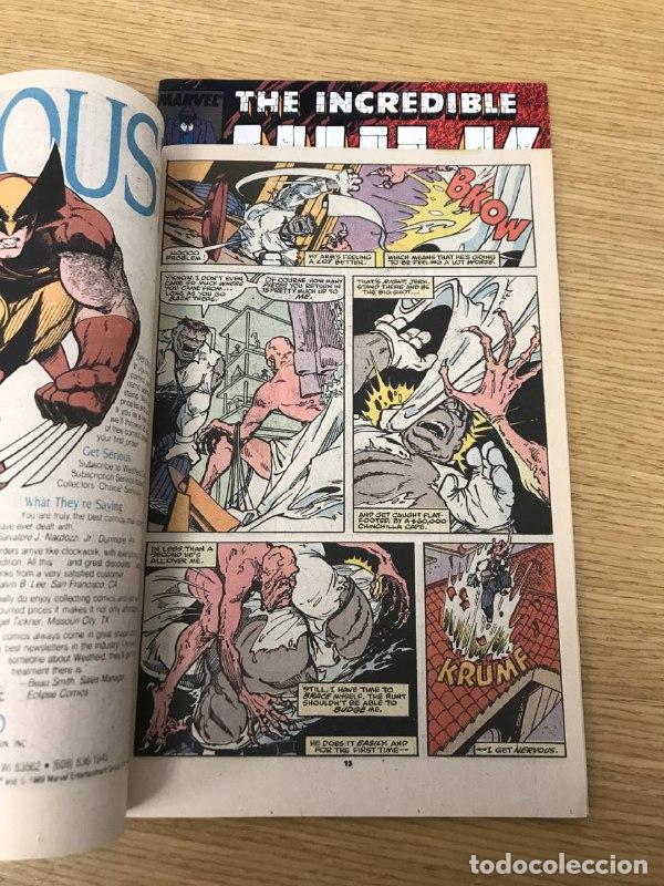 C&oacute;mics: THE INCREDIBLE HULK N&ordm; 357 Y 358. MARVEL COMICS 1989. EN INGL&Eacute;S - Foto 2