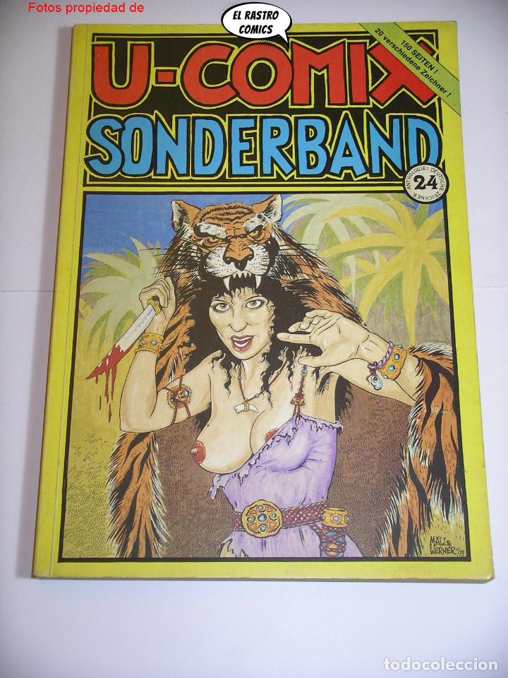 C&oacute;mics: U Comix Sonderband n&ordm; 24, Anthologie deutsche zeichner, ed. Volksverlag 1979, en alem&aacute;n, adultos XXX