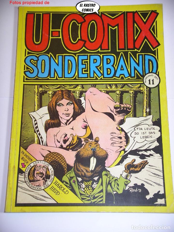 C&oacute;mics: U Comix Sonderband n&ordm; 11, Anthologie sex, ed. Volksverlag 1977, en alem&aacute;n, adultos XXX