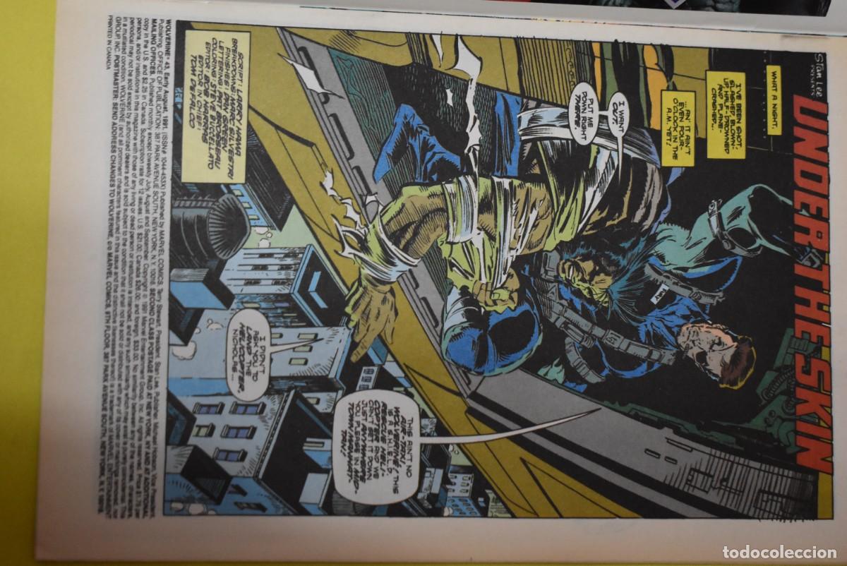 C&oacute;mics: Comic USA. Wolverine. N.&ordm;43. 1991 - Foto 2