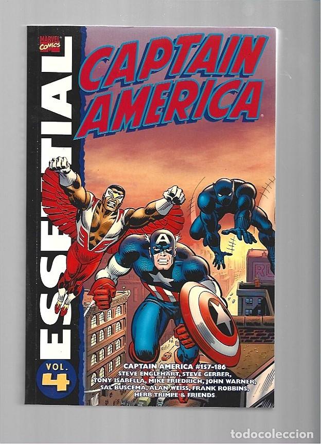 C&oacute;mics: Essential Captain America vol. 4, 2008, Marvel, impecable - Foto 1