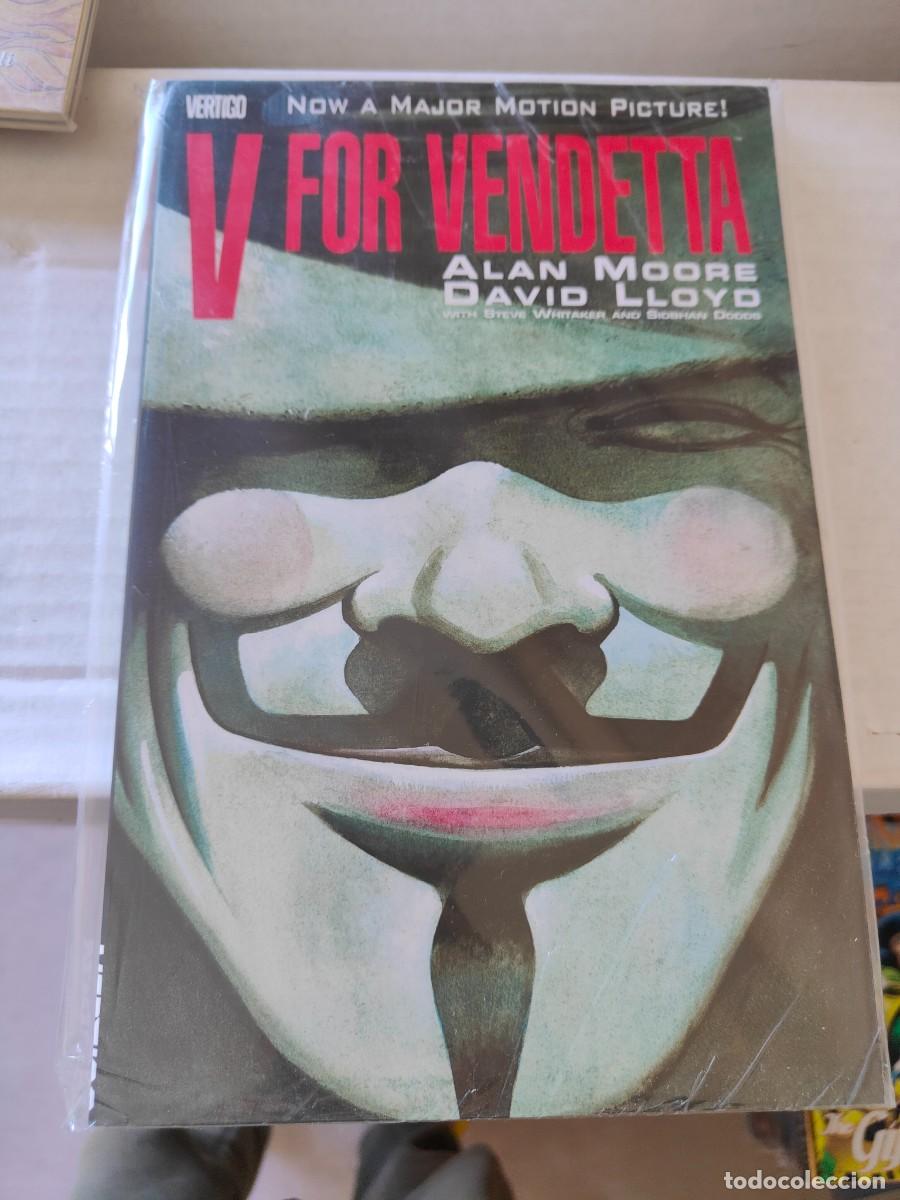 C&oacute;mics: V for Vendetta DC Vertigo TPB Alan Moore David Lloyd 2005 - Foto 1