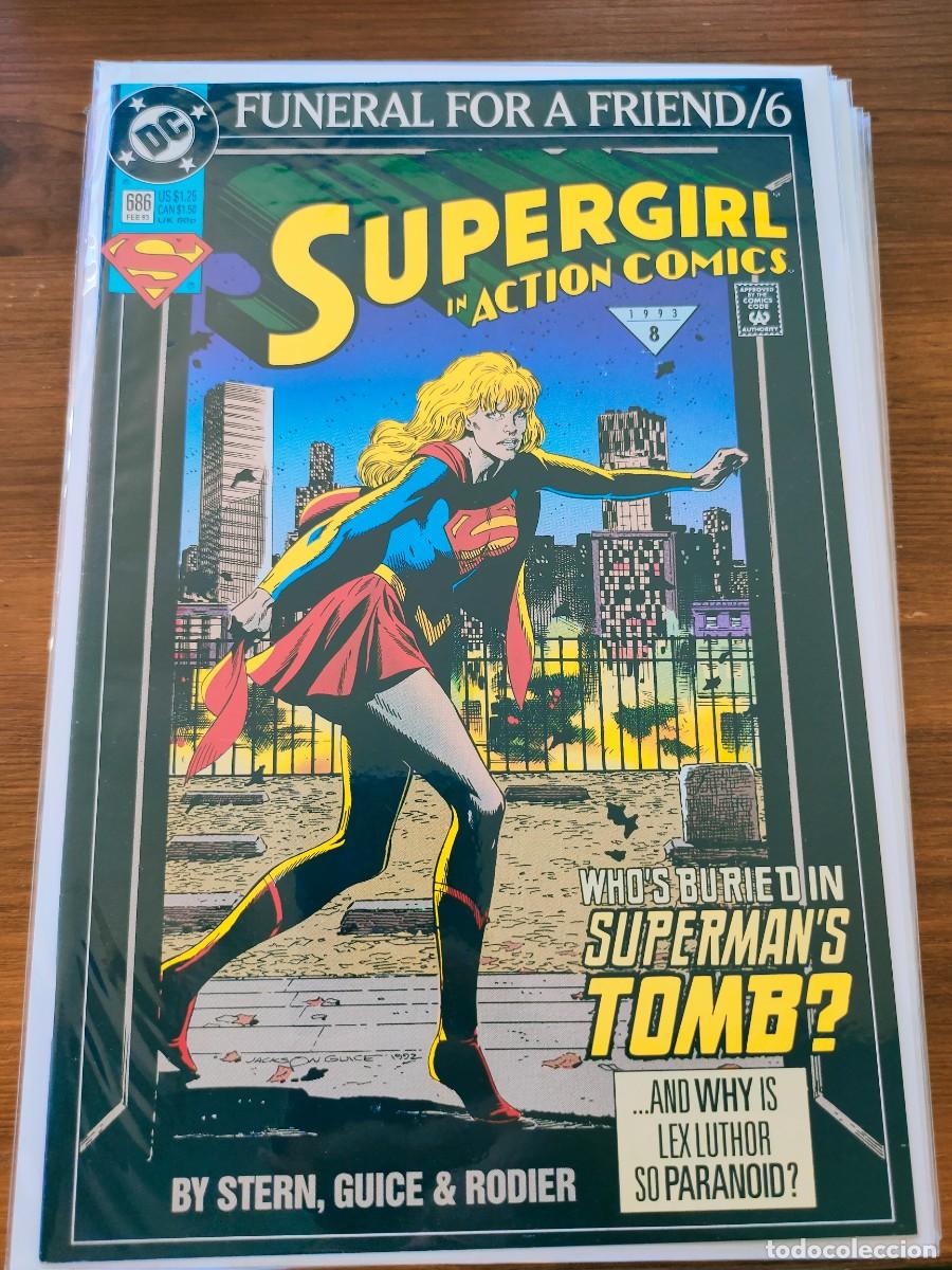 C&oacute;mics: Action Comics 686 Supergirl DC 1993 - Foto 1