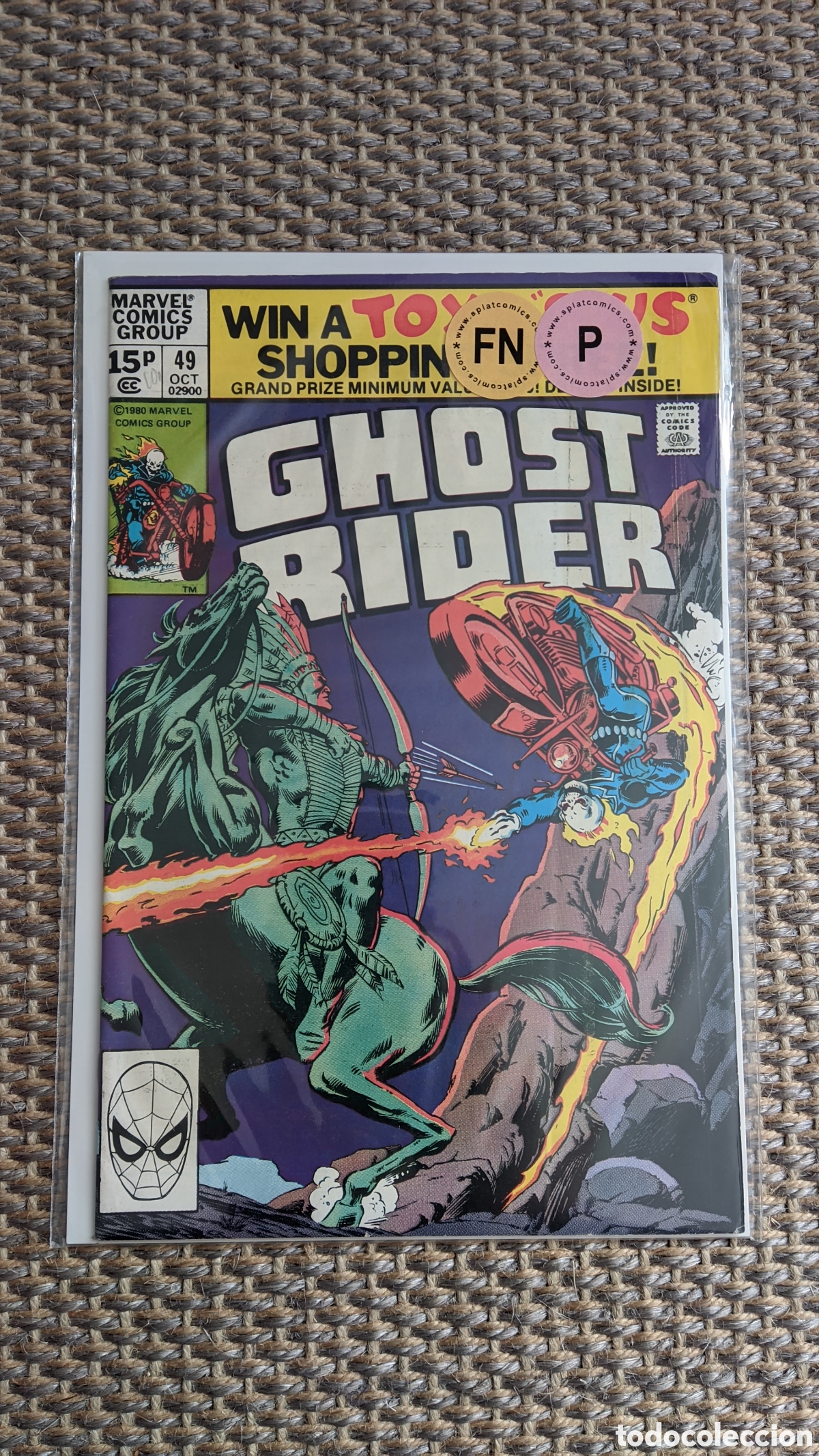 C&oacute;mics: Ghost Rider 49 Marvel 1980 - Foto 1