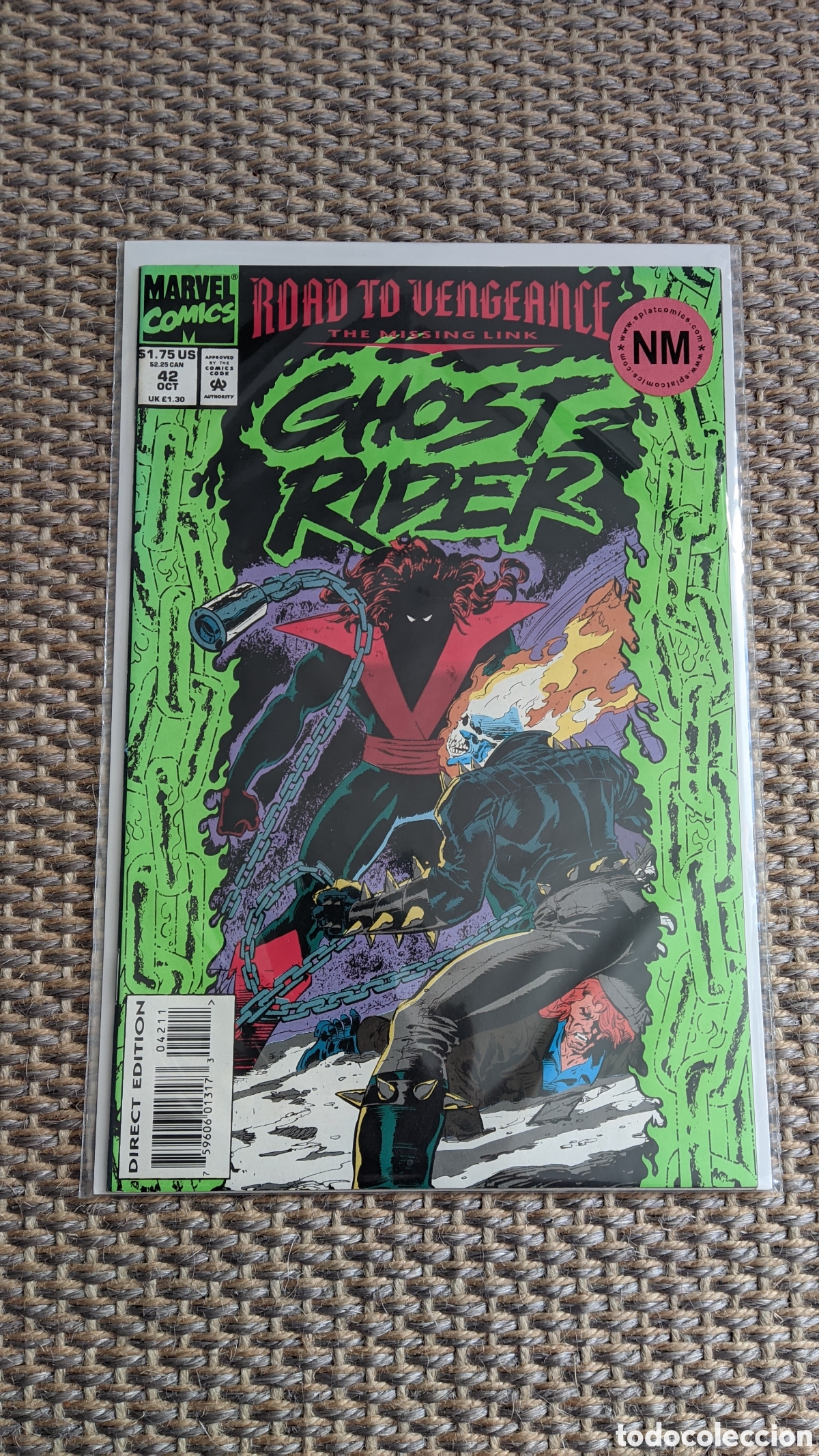 C&oacute;mics: Ghost Rider 42 Marvel 1993 - Foto 1