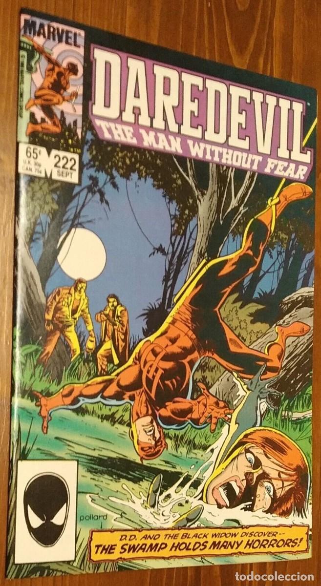 C&oacute;mics: Marvel Daredevil #222 1985 VF USA - Foto 1