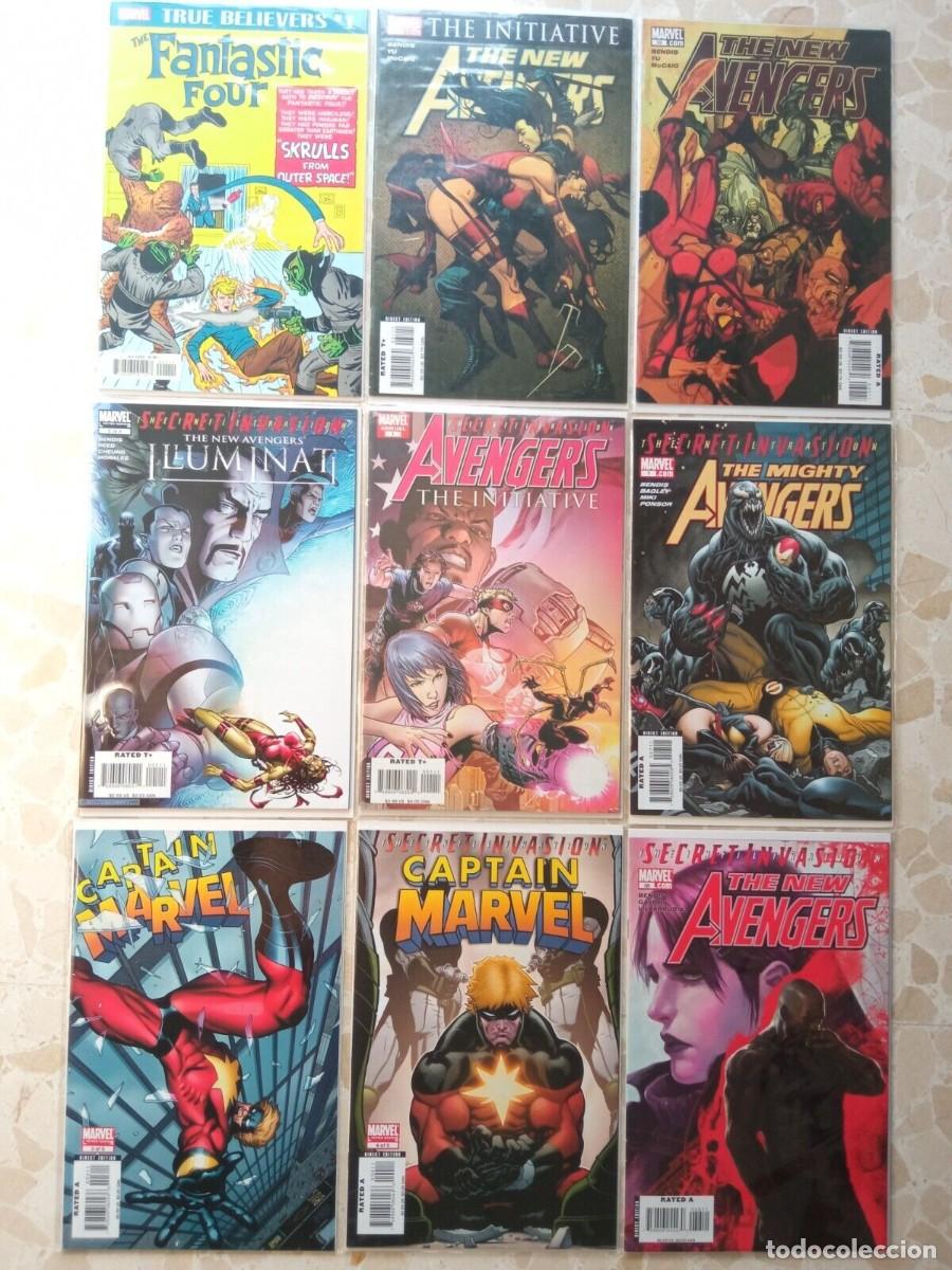 C&oacute;mics: Marvel Secret Invasion (2008) Evento Completo VF/NM USA 131 Numeros