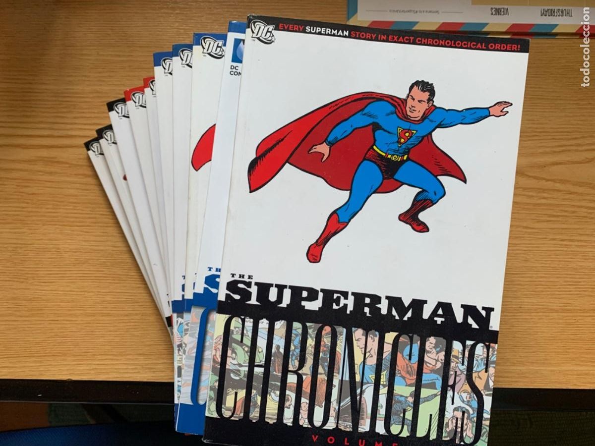 C&oacute;mics: Superman Chronicles 1 2 3 4 5 6 7 8 9 y 10 - Foto 1