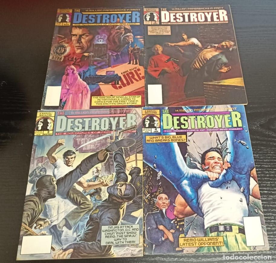 C&oacute;mics: THE DESTROYER - NUMEROS 1 A 4 - MARVEL COMICS - Foto 1