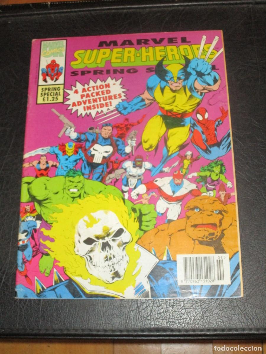C&oacute;mics: MARVEL SUPER-HEROES &ndash; SPRING SPECIAL 1993 Published by Marvel Comics UK LTD-GOOD CONDITION! - Foto 2