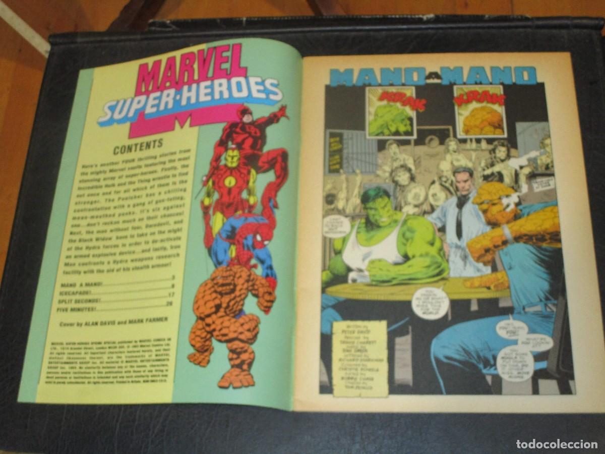 C&oacute;mics: MARVEL SUPER-HEROES &ndash; SPRING SPECIAL 1993 Published by Marvel Comics UK LTD-GOOD CONDITION! - Foto 3