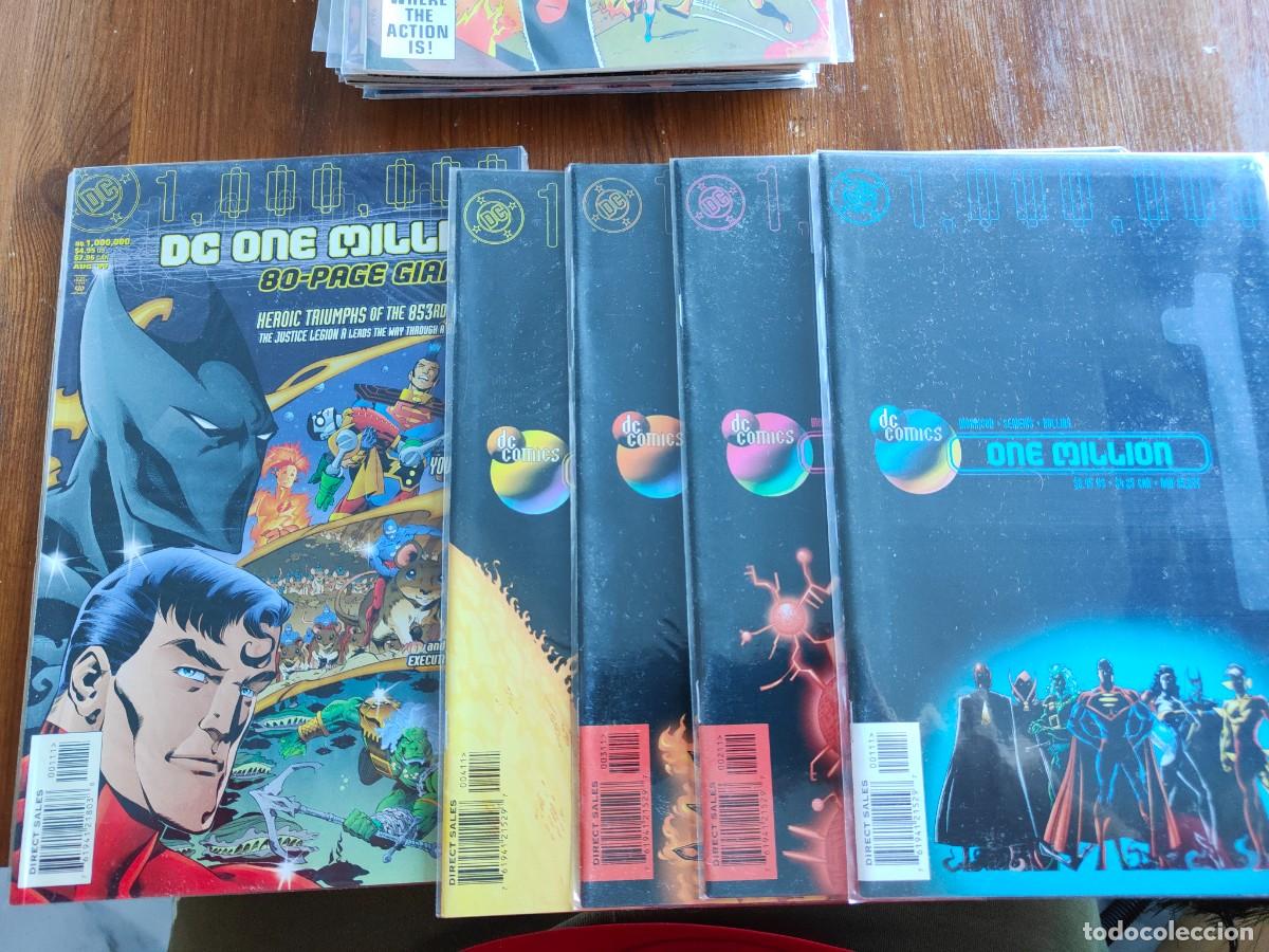 Comics: DC Comics One Million 1000000 Complete 1 2 3 4 and 80 Giant Page 1998 1999