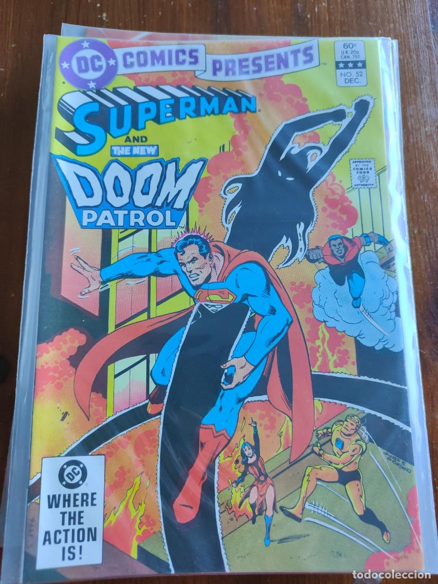 C&oacute;mics: DC Comics Presents 52 Superman & Doom Patrol 1982 - Foto 1