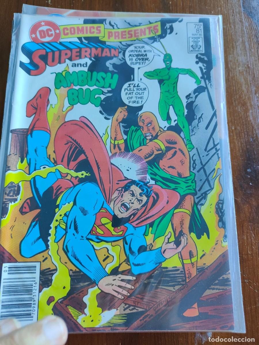 C&oacute;mics: DC Comics Presents 81 Superman & Ambush Bug 1985 - Foto 1