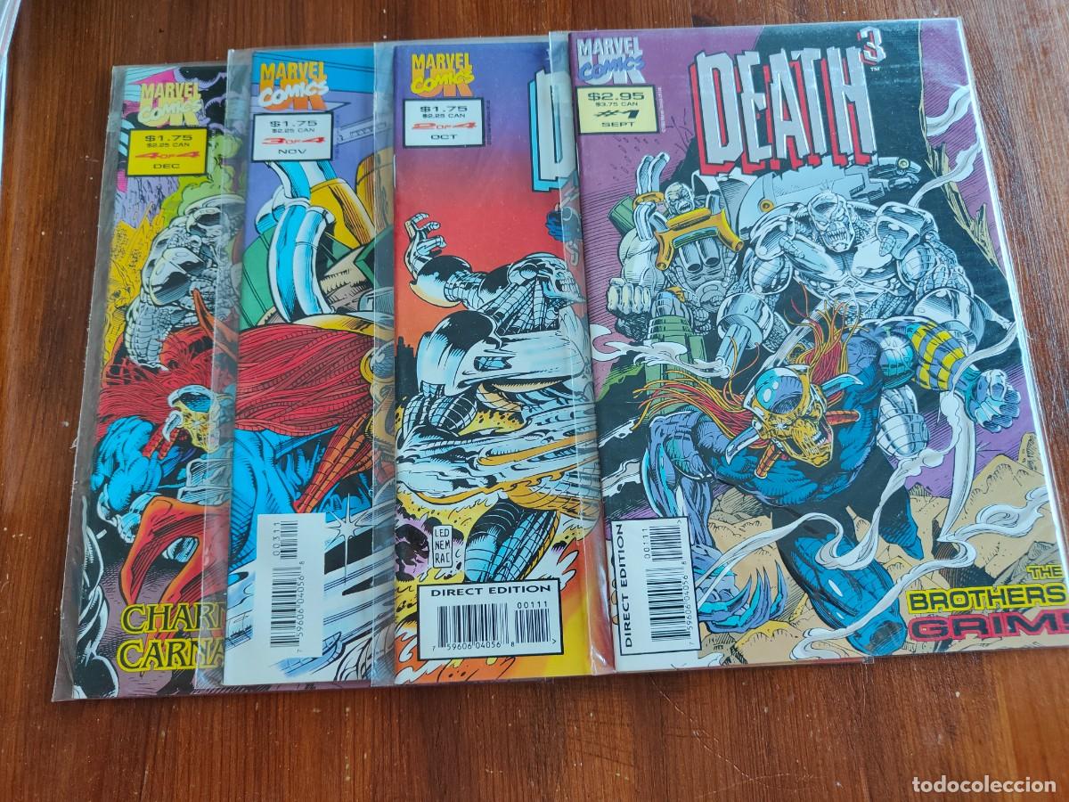 Comics: Death 3 Complete 1 2 3 4 vol 3 Marvel 1993