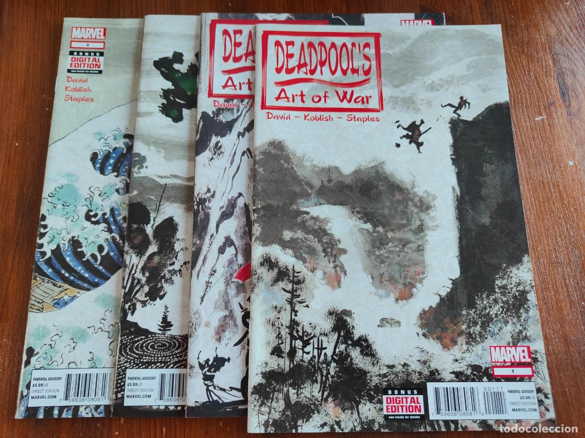 Comics: Deadpool's Art of War Complete 1 2 3 4 Marvel 2014