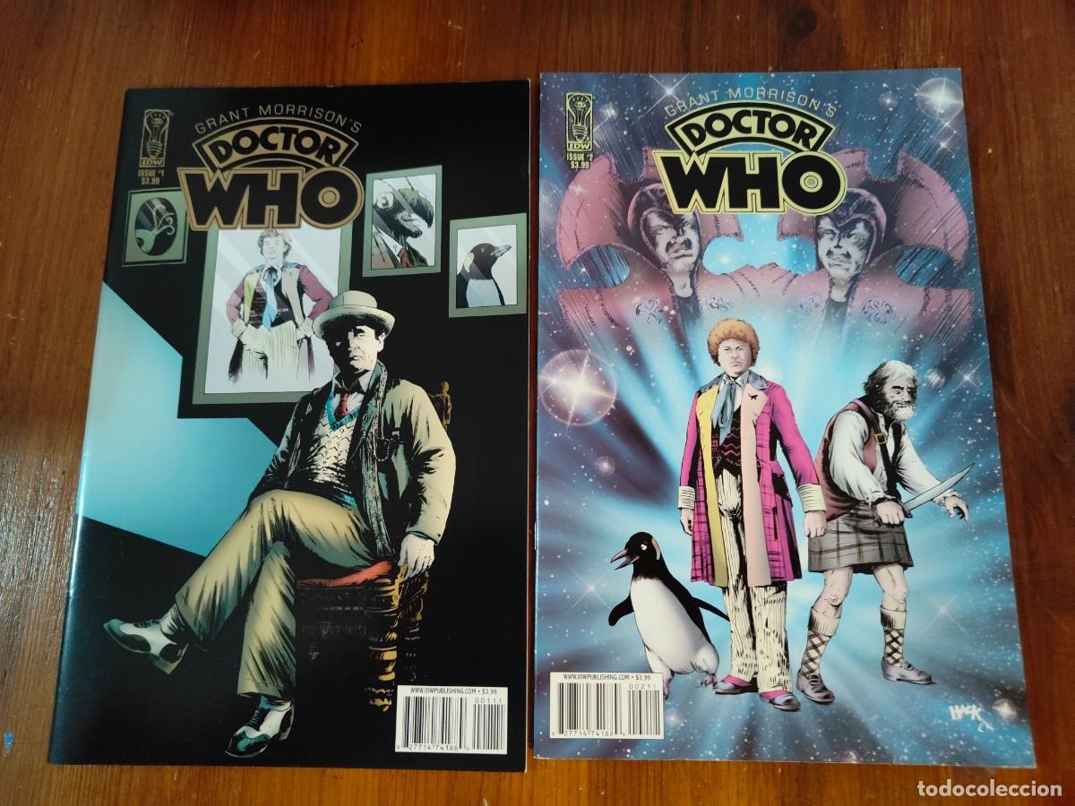 C&oacute;mics: Grant Morrison Doctor Who Complete 1 2 IDW 2008 - Foto 1