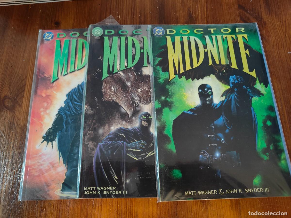 C&oacute;mics: Doctor Mid-Nite Complete 1 2 3 DC Midnite Matt Wagner 1999