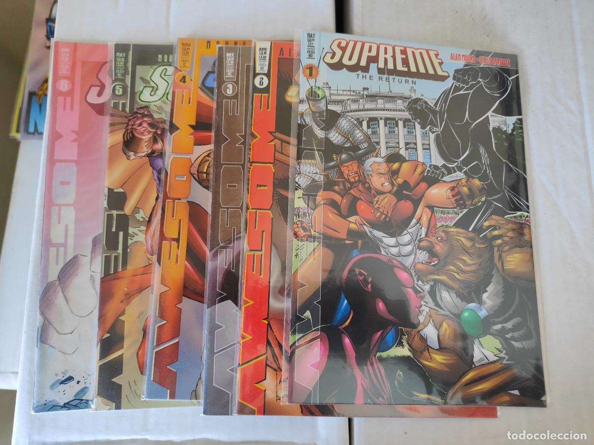 C&oacute;mics: Supreme Alan Moore The Return Complete 1 2 3 4 5 6 Awesome 1999 - Foto 1