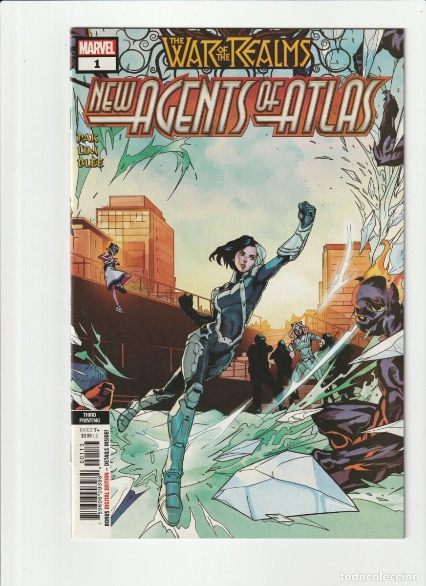 C&oacute;mics: Agents of Atlas #1 3rd Print Marvel comics