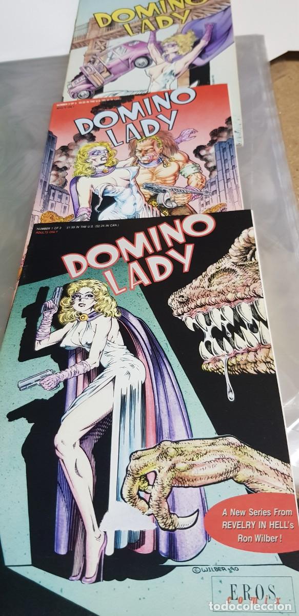 C&oacute;mics: DOMINO LADY'S : vol 1 . ns. ,1, 2 , 3 ( COMPLETA 3 numeros u.s.a EN INGLES)