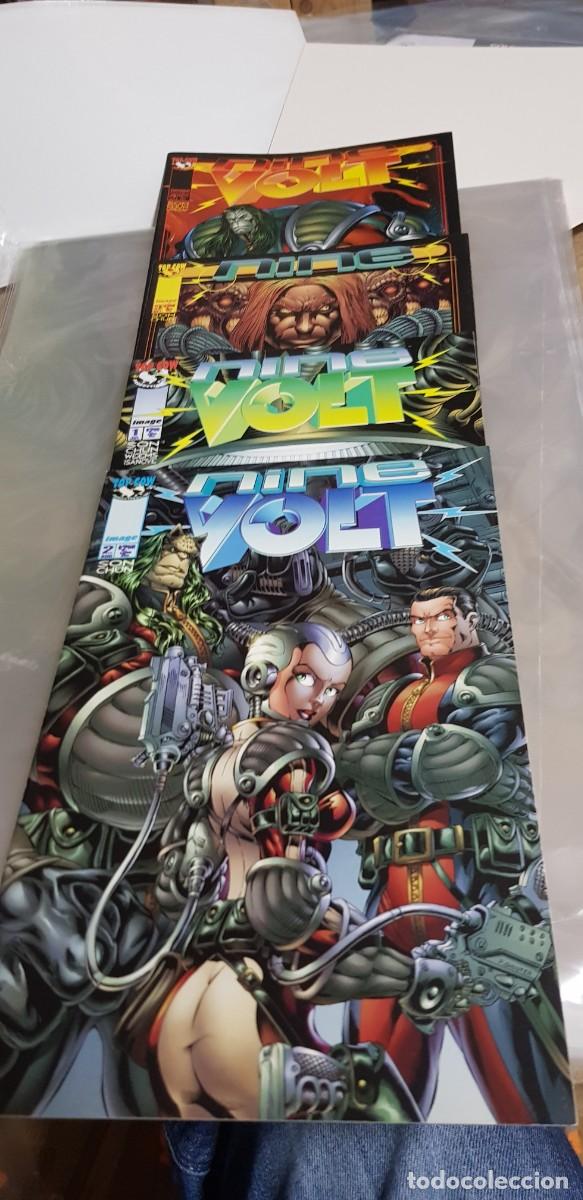 Comics: NINE VOLT : vol 1 . ns. ,1, 2 , 3, 4 ( COMPLETA 4 numeros u.s.a EN INGLES)