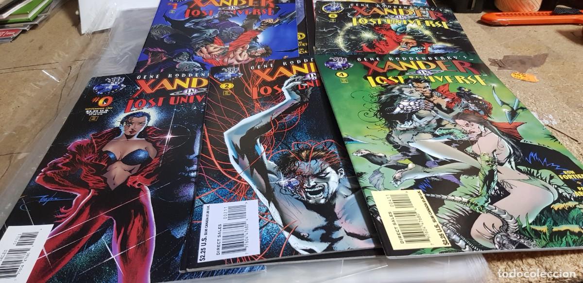 Comics: XANDER IN LOST UNIVERSE : vol 1. ns. 0,1,2,3,4,5,6,7,8 ( COMPLETA 9 numeros u.s.a EN INGLES)