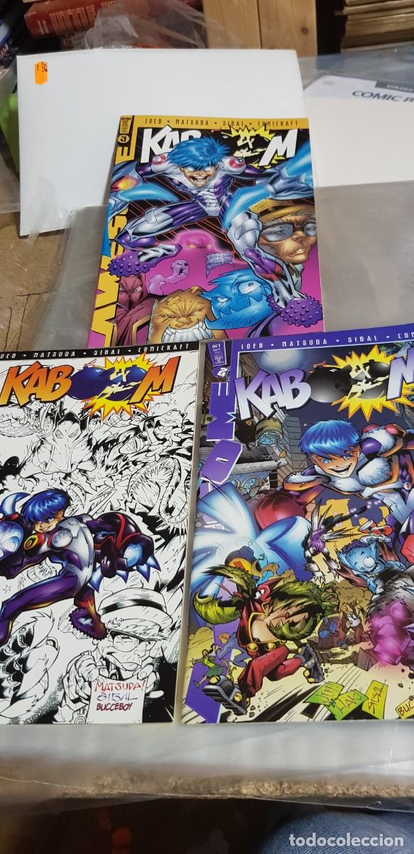 Comics: KABOOM : vol 1. ns. 1, 2, 3 ( COMPLETA 3 numeros u.s.a EN INGLES)