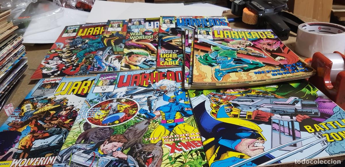 Comics: WARHEADS. vol 1. ns. 1 al 14 ( COMPLETA 14 numeros MARVEL UK INGLES)