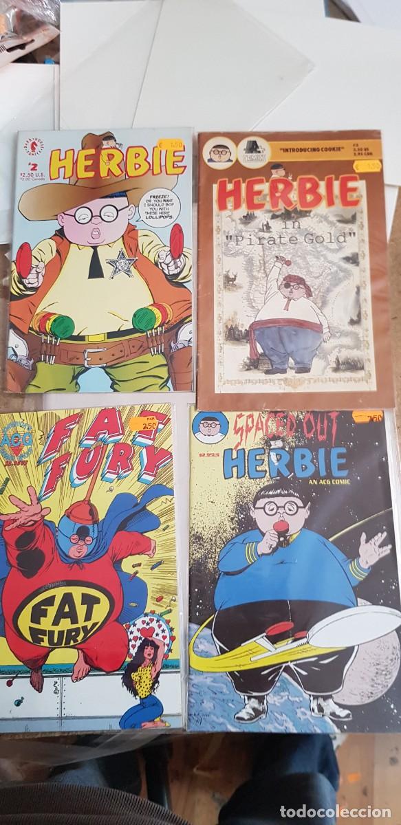 Comics: HERBIE ( LOTE 4 numeros DARK HORSE en INGLES)