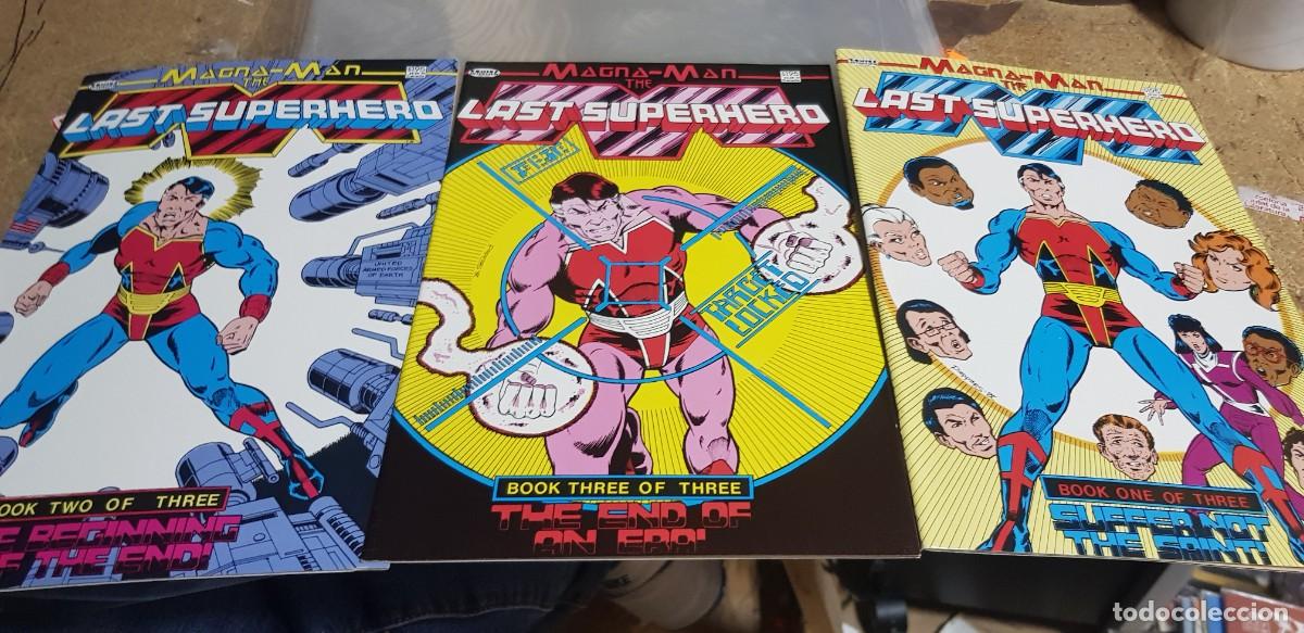 Comics: THE LAST SUPERHERO vol. 1 ns 1, 2, 3, ( COMPLETA 3 numeros en INGLES)