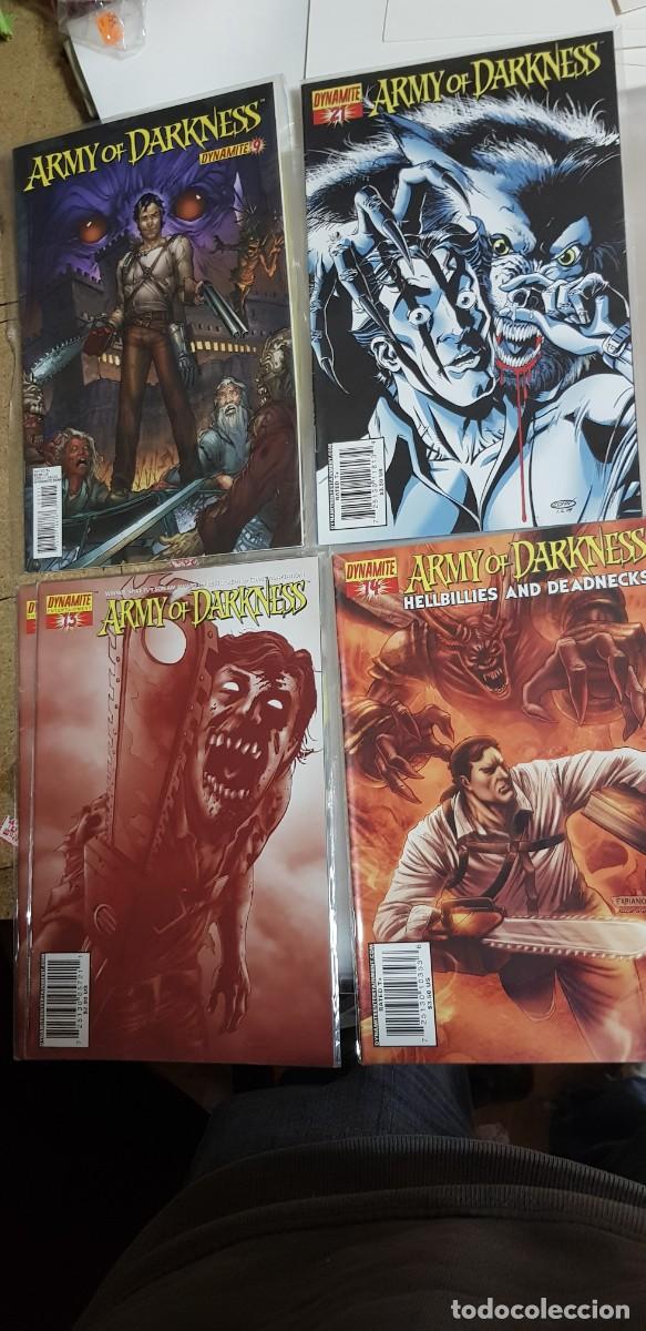 Comics: ARMY OF DARKNESS ns. 9. 13. 14. 21 ..LOTE 4 n&uacute;meros en INGLES
